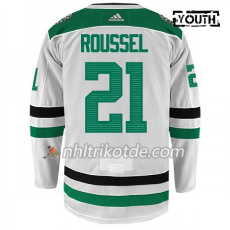 Dallas Stars Trikot ANTOINE ROUSSEL 21 Adidas Weiß Authentic - Kinder